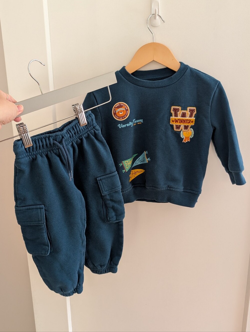 2/$20 💚 George Varsity Team Matching Sweatset 2T